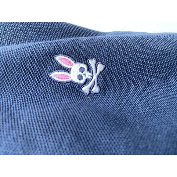 Psycho Bunny Men’s BT Classic Polo 1XL Navy NWT - Picture 3 of 7